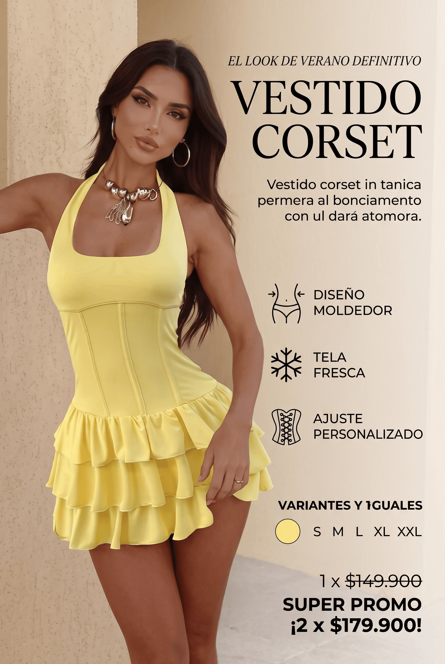 Vestido Corset