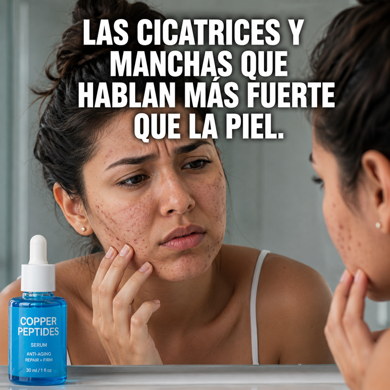 Tratamiento para la piel: Copper Peptides.