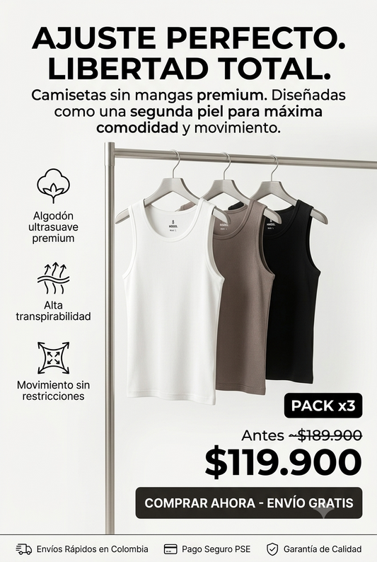 3 camisas con el Ajuste perfecto