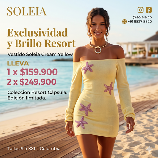 Vestido SOLEIA Amarillo
