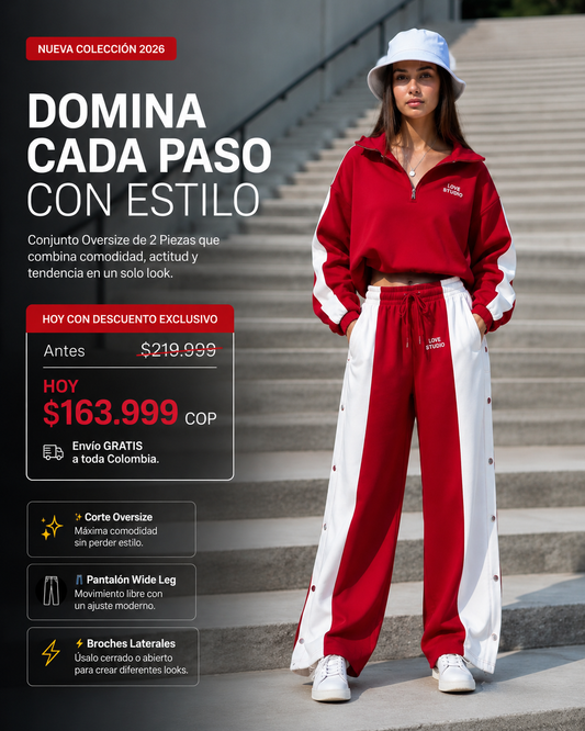 Conjunto 2 piezas oversize