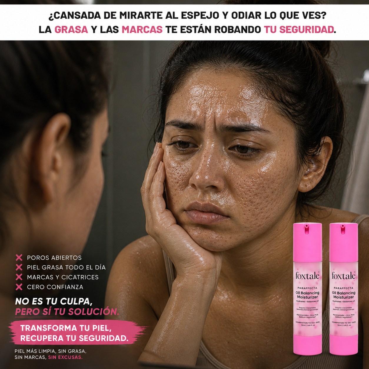 Foxtale Perflection: Hidratante en gel, equilibrio piel
