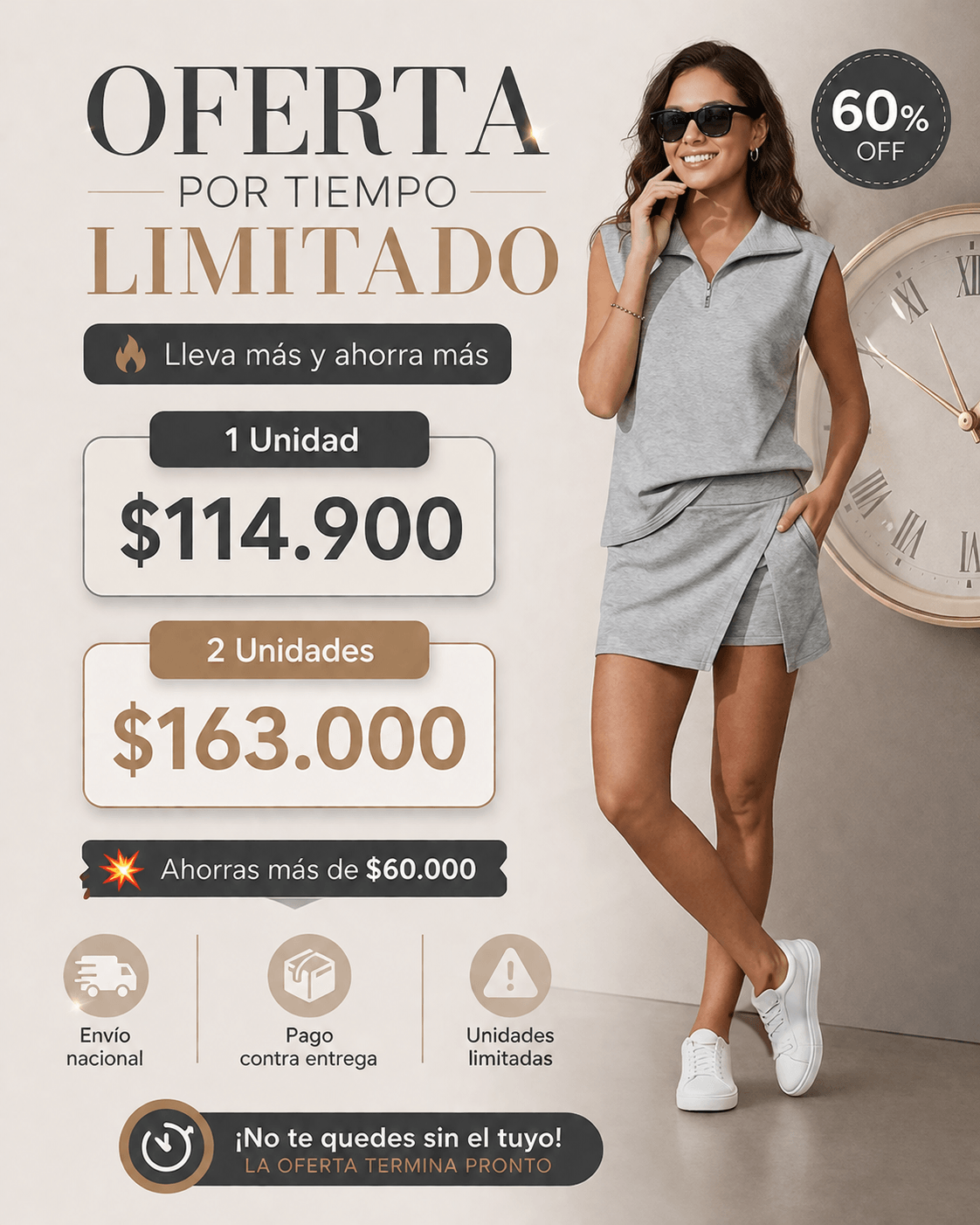 Conjunto 2 piezas