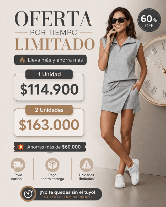 Conjunto 2 piezas