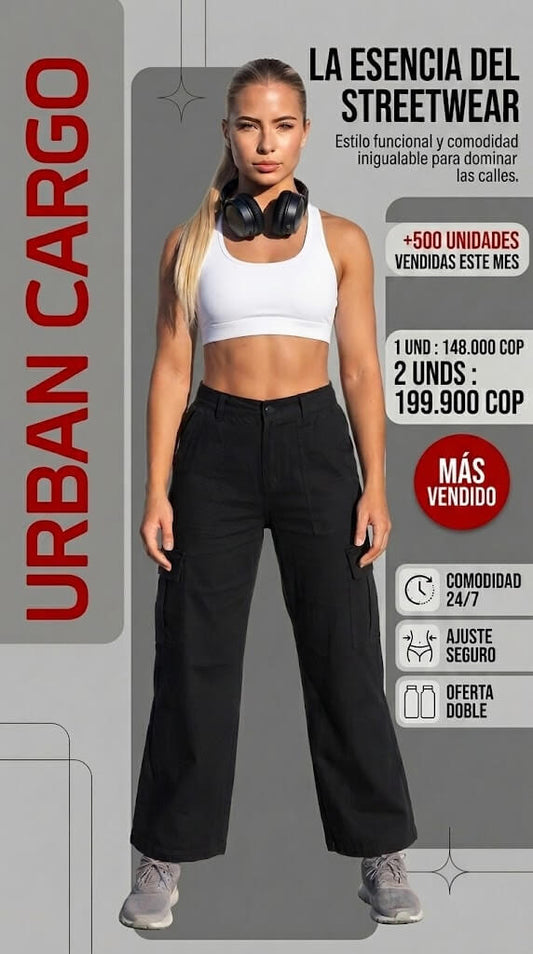 pantalon tipo cargo