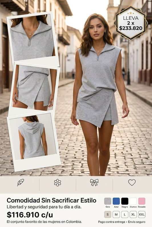 Vestido mujer 2 piezas
